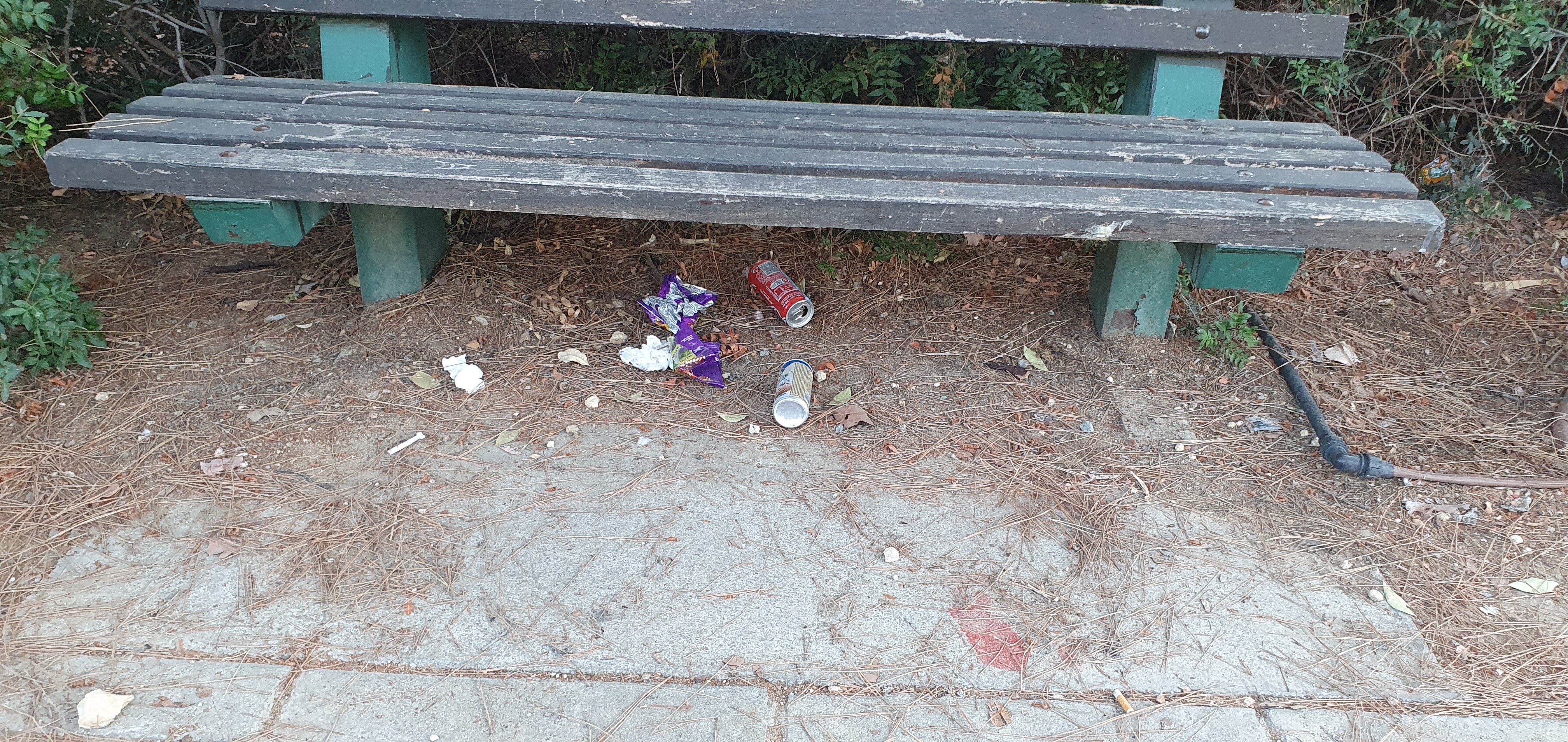 Same rubbish has been there for days