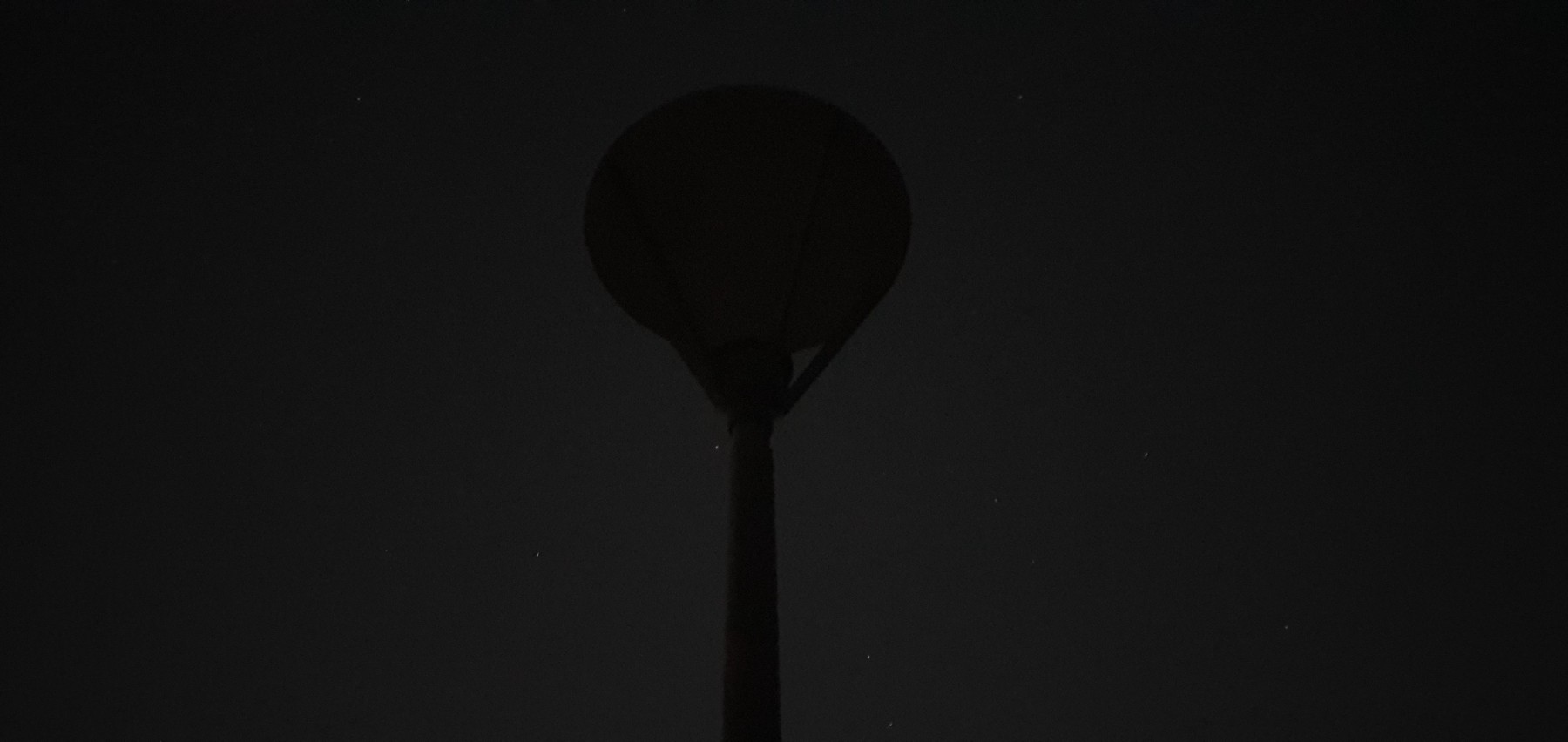 Light not working. Time: 20:46